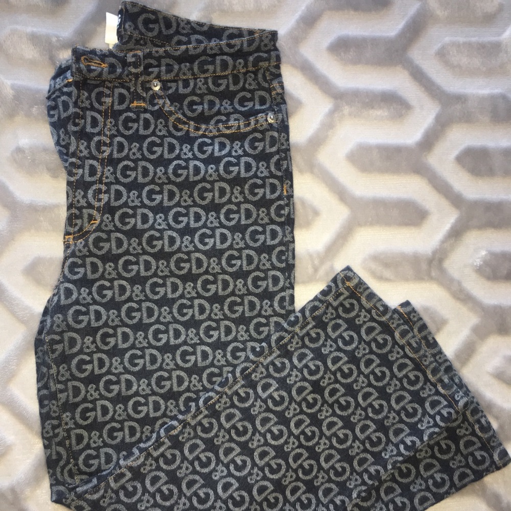 Dolce & Gabbana (D & G) denim ankle length jeans